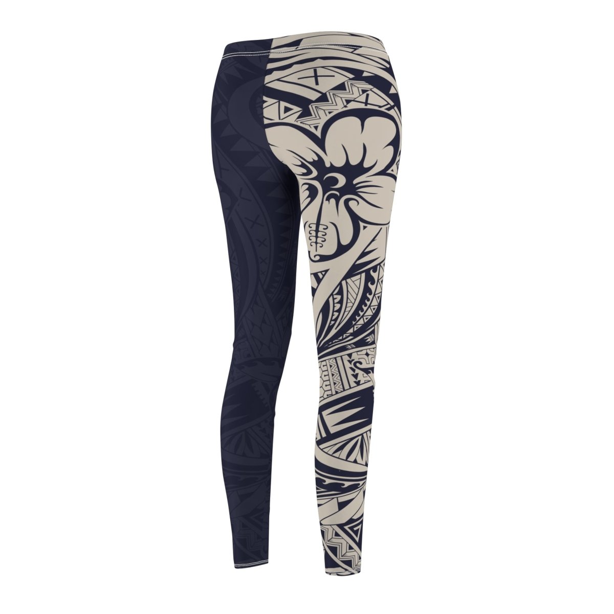 Casual Leggings - Blue Bloom - AU/NZ/USA - The Koko Samoa
