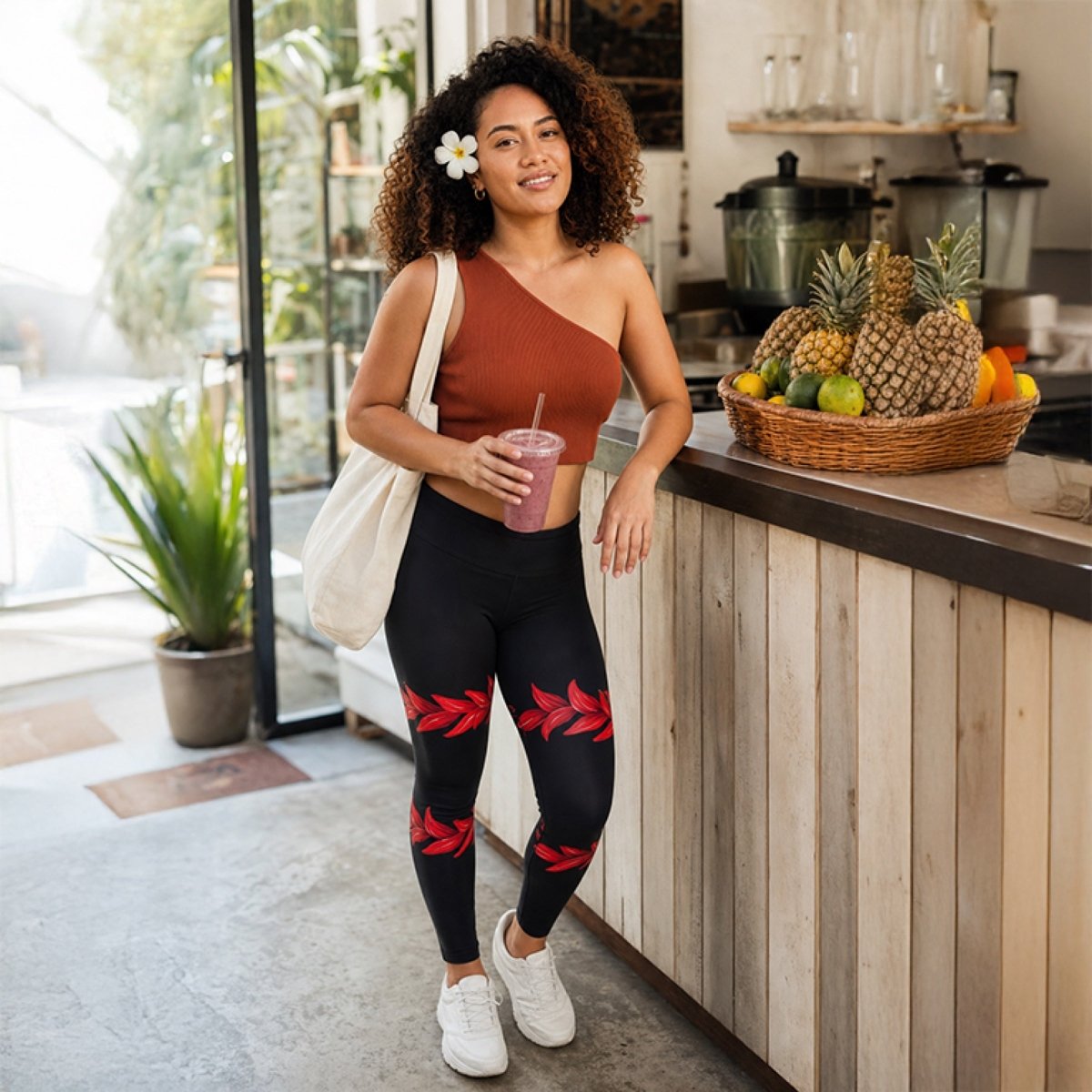 Casual Leggings - Ula Fala - AU/NZ/USA - The Koko Samoa