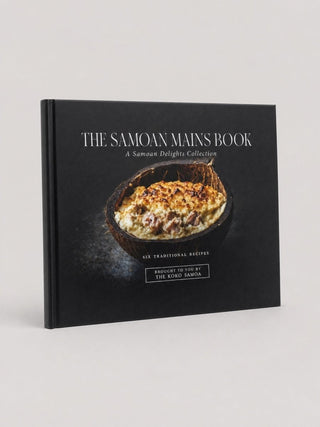 Hardcover Keepsake - The Samoan Mains Book: 6 Samoan Recipes - AU/NZ/USA - The Koko Samoa