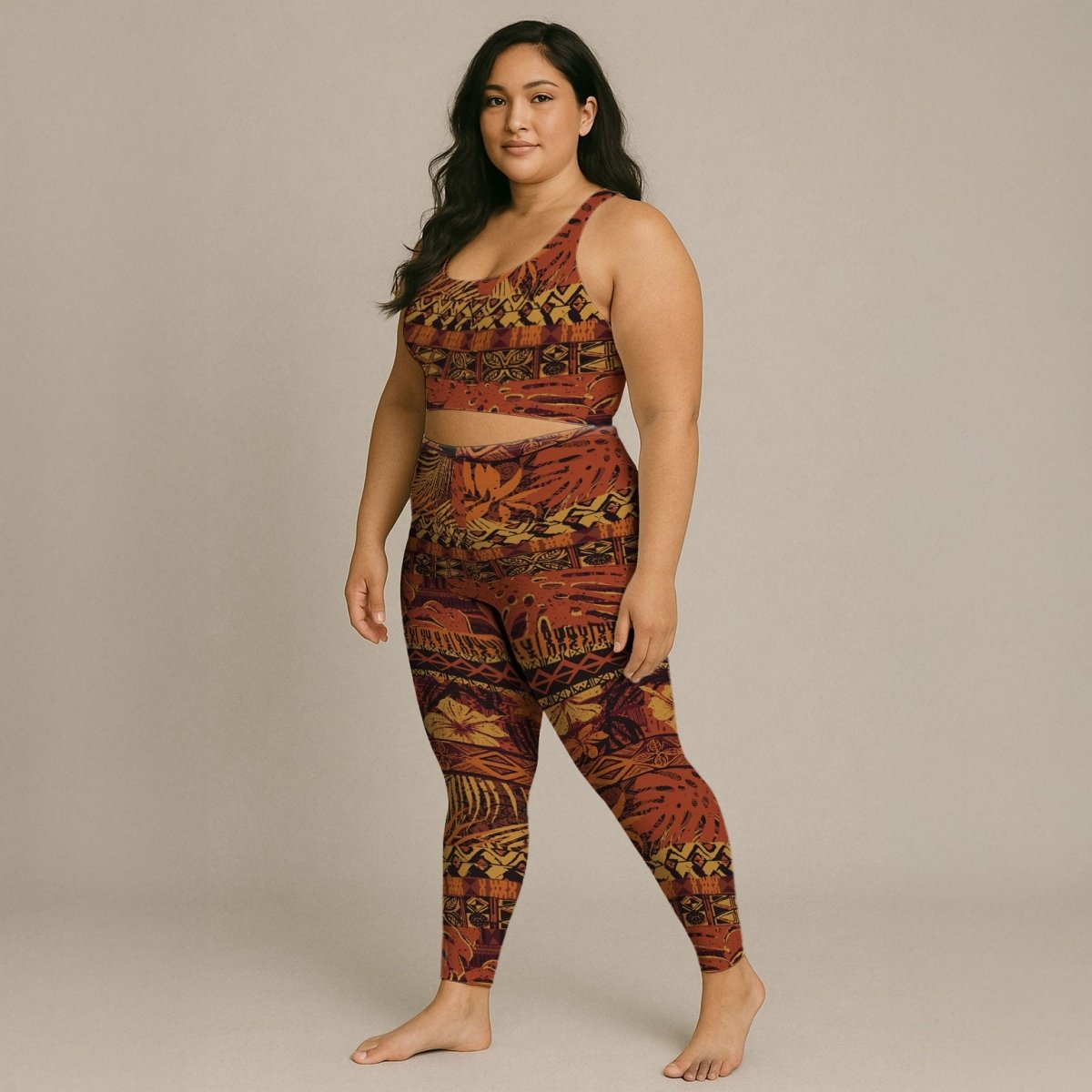 IslandFlex Leggings - Poutasi Promise - AU/NZ/USA - The Koko Samoa