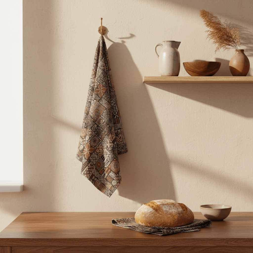 Microfiber Tea Towel - Elei - AU/NZ/USA - The Koko Samoa