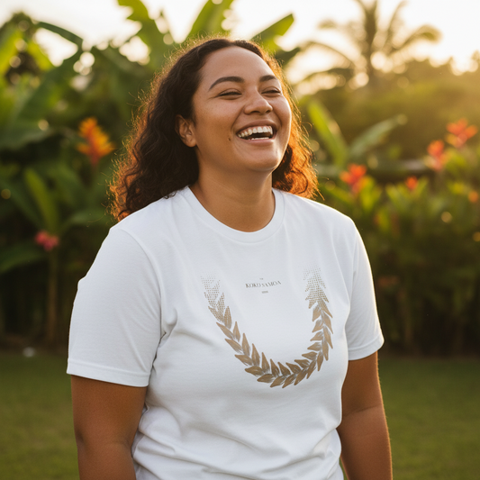 Soft unisex tee in brown with "Ula Fala" design by The Print Bar, featuring a relaxed fit and comfortable fabric.