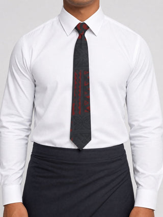 Necktie - Red Elei - AU/NZ/USA - The Koko Samoa