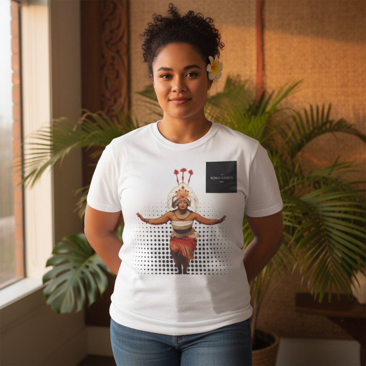 Soft Unisex Tee - Taupou - AU/NZ - The Koko Samoa