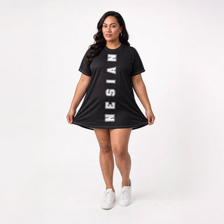 T-Shirt Dress - Nesian Strength - AU/NZ/USA - The Koko Samoa