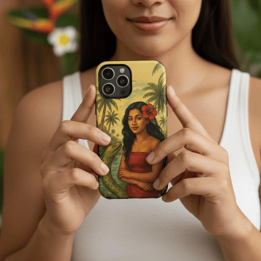 Tough Phone Case - Sina & The Eel - AU/NZ/USA - The Koko Samoa