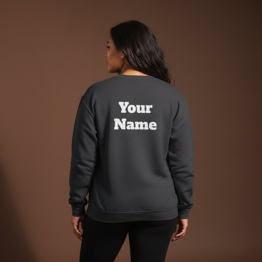 Unisex Heavy Sweatshirt - Bigger Than Problems- Personalised - AU/NZ