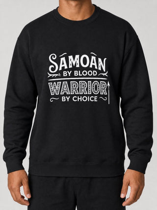 Unisex Heavy Sweatshirt - Warrior by Choice - AU/NZ/USA - The Koko Samoa