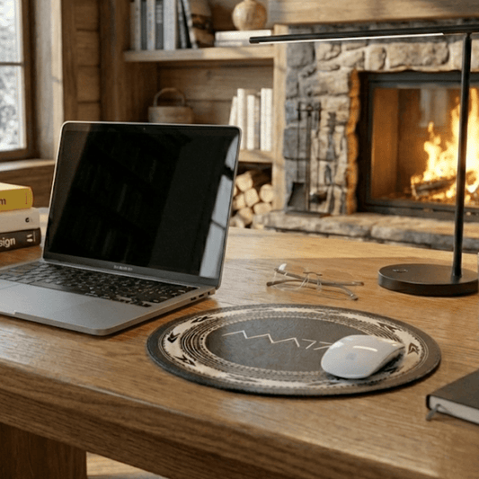 Leather Mouse Mat - Matai - AU/NZ/USA - The Koko Samoa