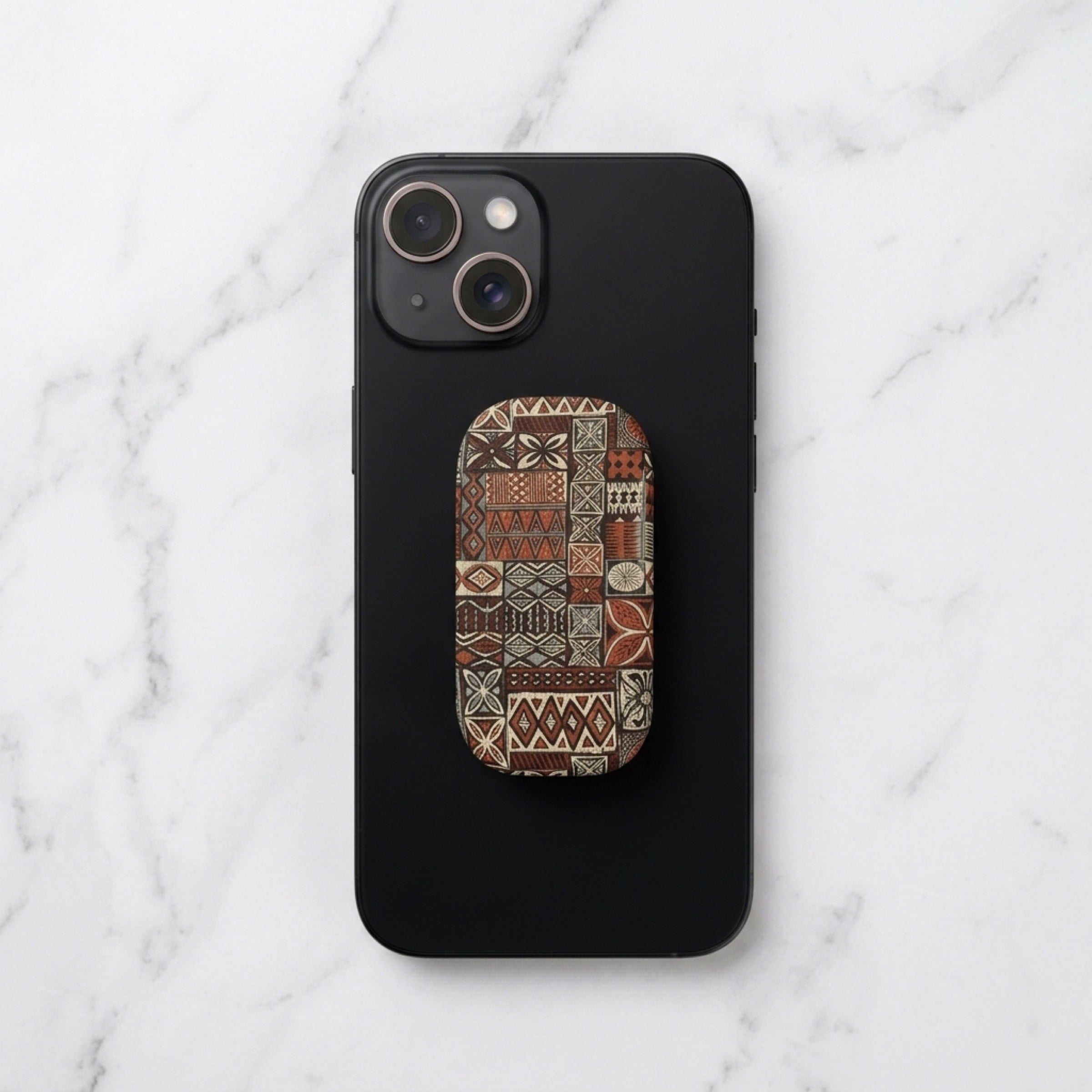 Elei Grip Stand accessory with textured surface and adjustable design, ideal for holding devices securely.