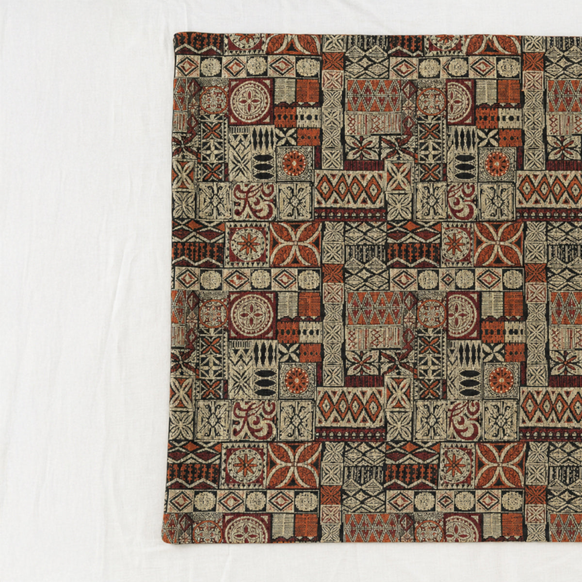 Woven Wall Tapestry - Elei, Samoan Elei print woven tapestry