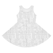 Girls' Sundress - White Sunday - AU/NZ