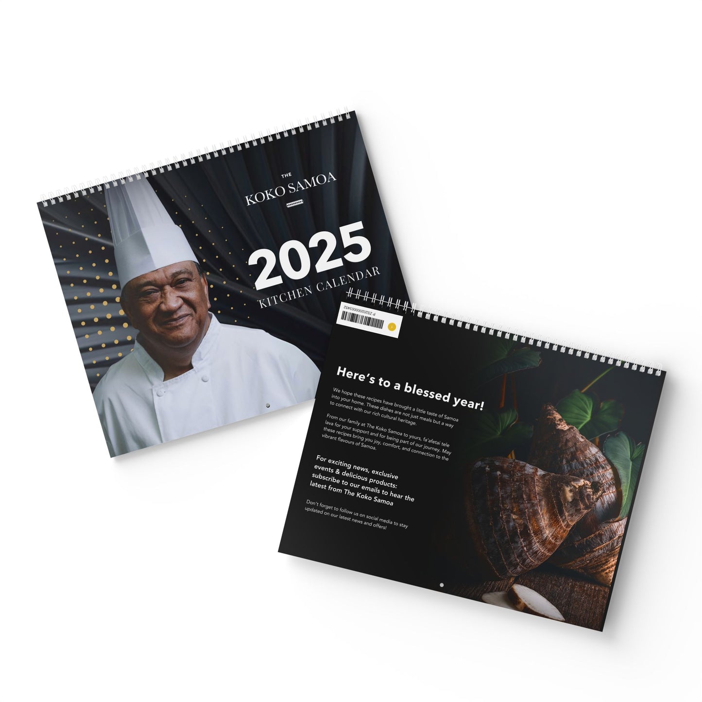 2025 Kitchen Calendar - Samoan Recipes - AU/NZ