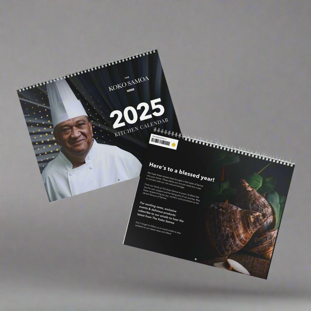 2025 Kitchen Calendar - Samoan Recipes - AU/NZ