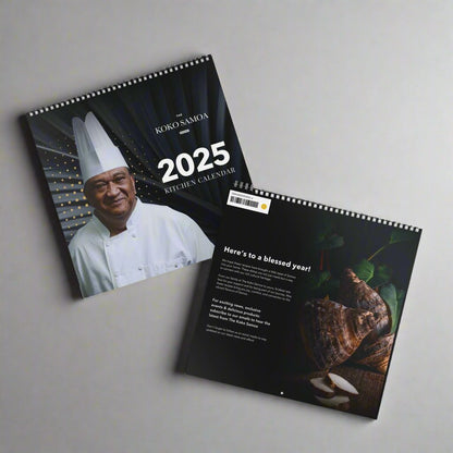 2025 Kitchen Calendar - Samoan Recipes - AU/NZ