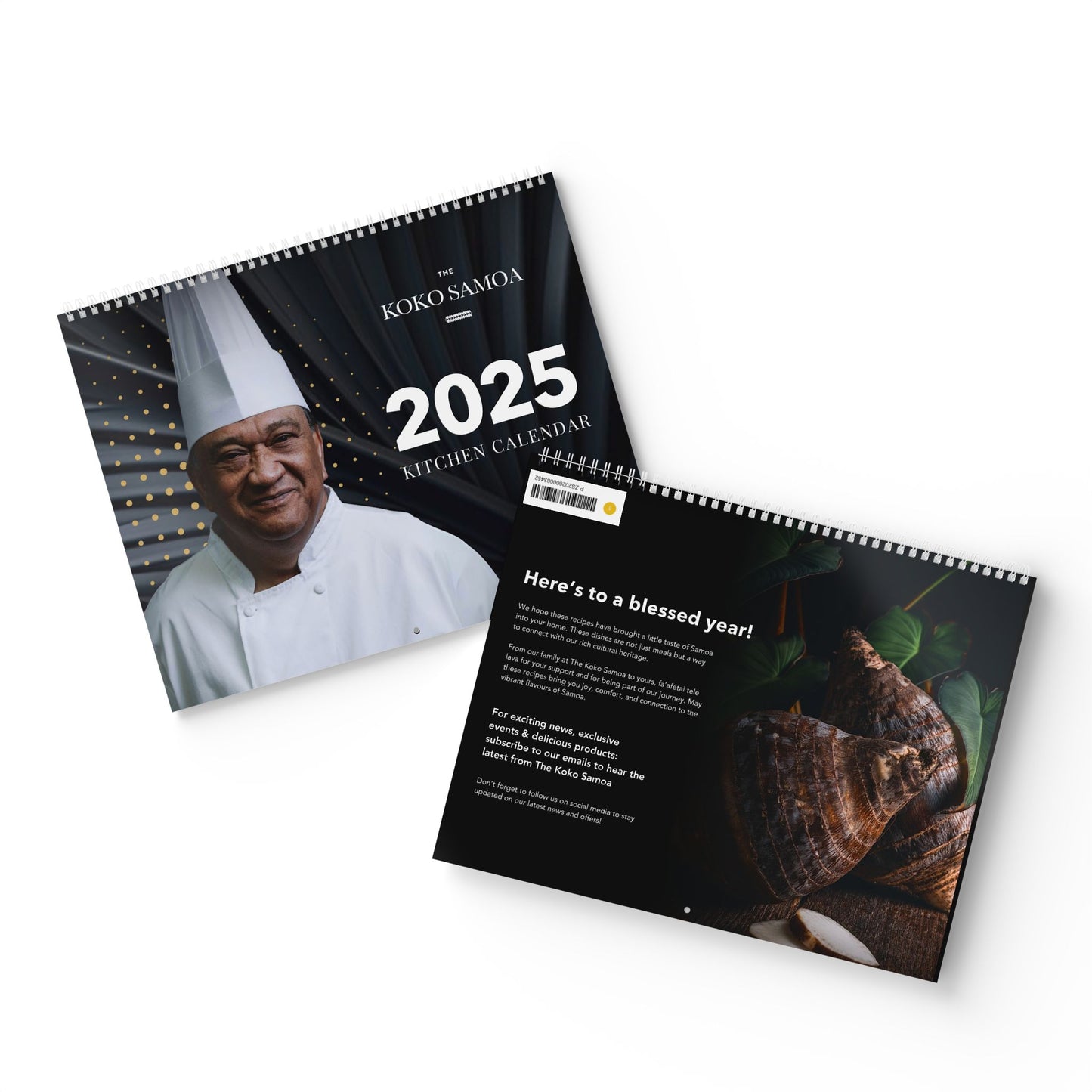 2025 Kitchen Calendar - Samoan Recipes - AU/NZ