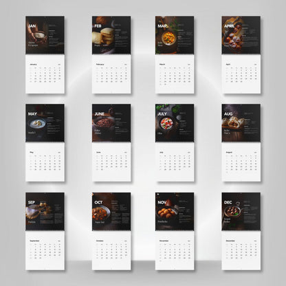 2025 Kitchen Calendar - Samoan Recipes - AU/NZ