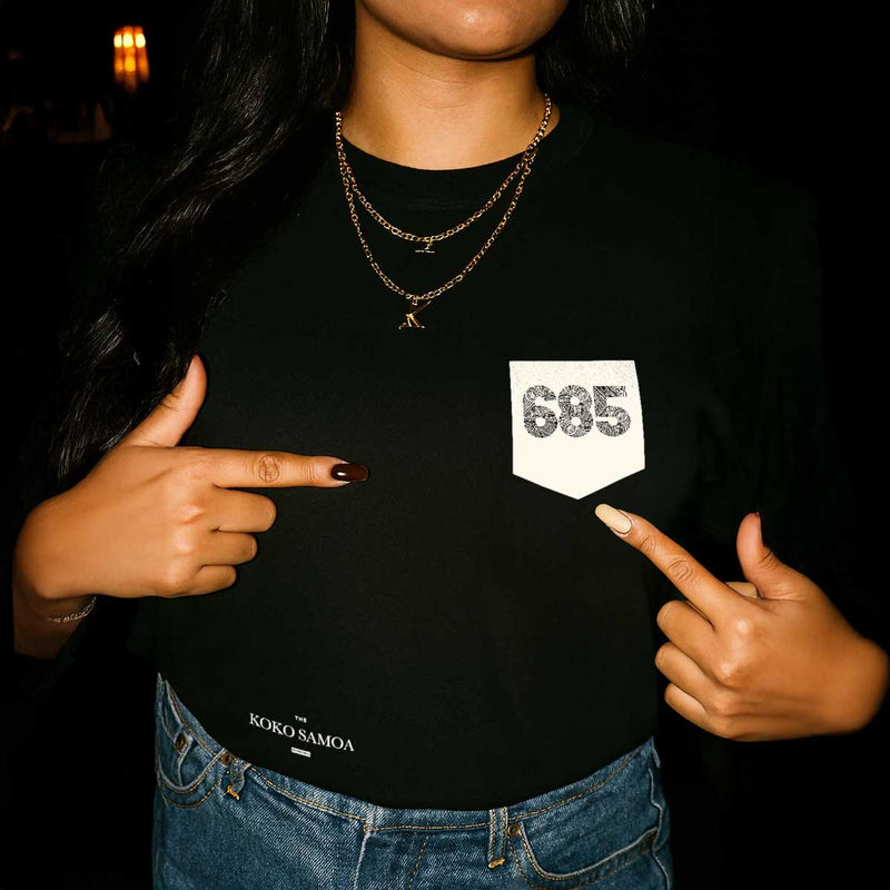 Soft Unisex Tee - '685 Pocket' Print - AU/NZ