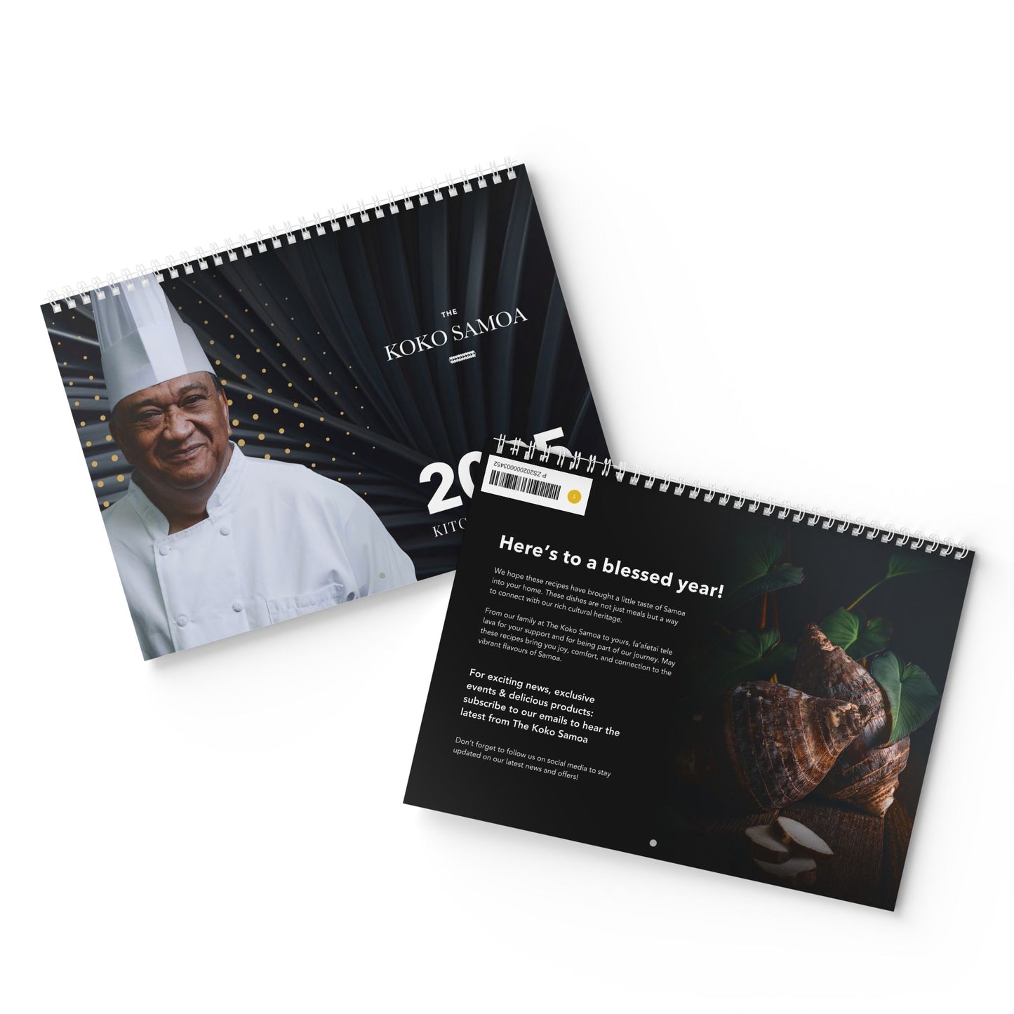 2025 Kitchen Calendar - Samoan Recipes - AU/NZ