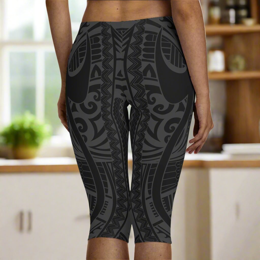 Women's Capri Leggings - Warrior - AU/NZ/USA