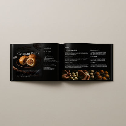 Hardcover A4 - Samoan Delights: 12 Samoan Recipes Cookbook - Vol 2 - AU/NZ/USA