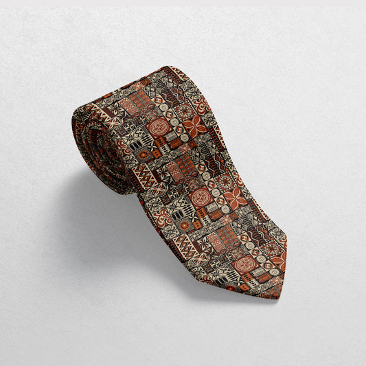 Necktie - 'Elei' Print Gift for Dad - Limited Edition - Coming Soon