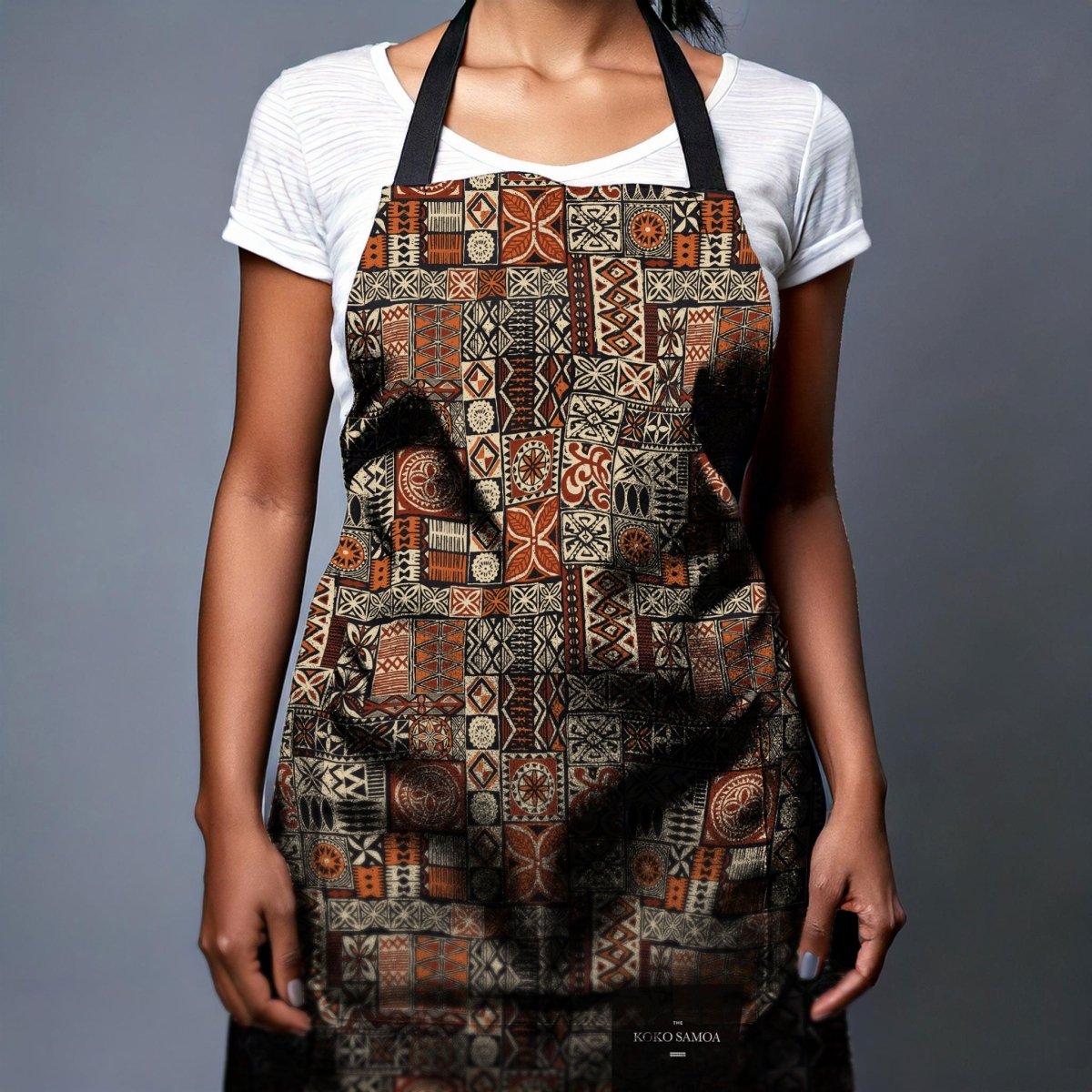 Apron - Elei Print - Coming Soon - The Koko Samoa