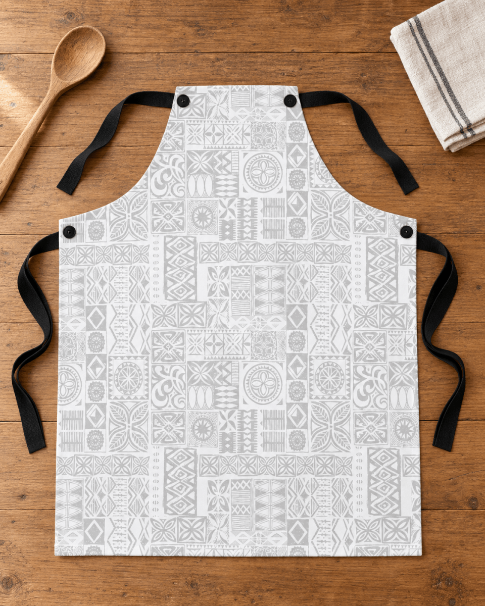 Apron - White Sunday - The Koko Samoa