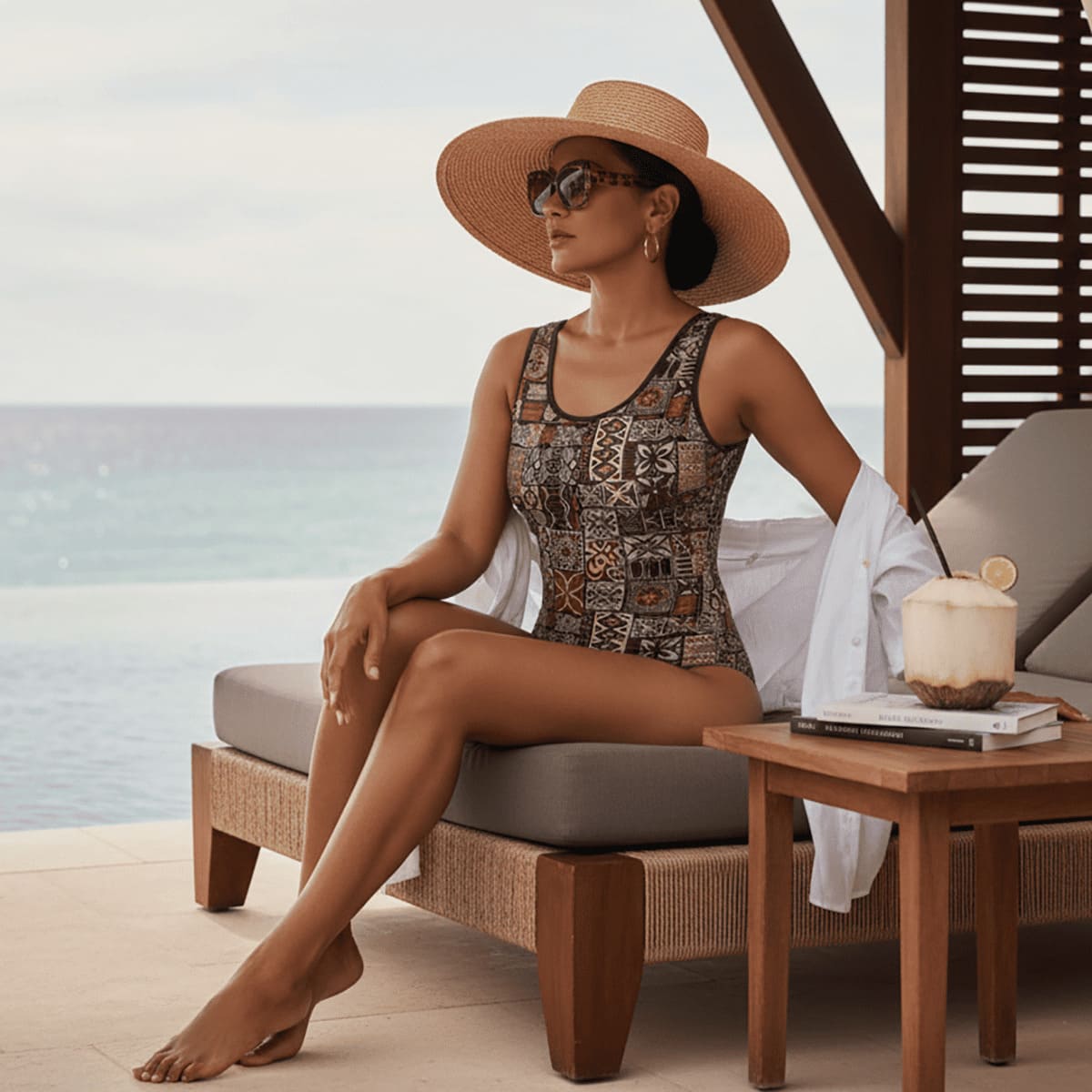 Women's Classic One - Piece Swimsuit - Elei - AU/NZ - The Koko Samoa