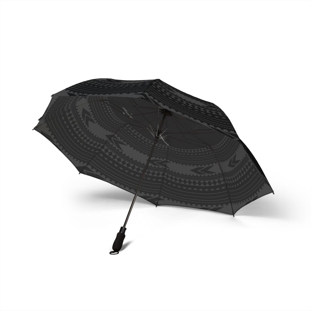 Artsadd PasifikaOne umbrella in pea color, 48-inch (122cm) rain umbrella with floral pattern, suitable for AU/NZ weather.