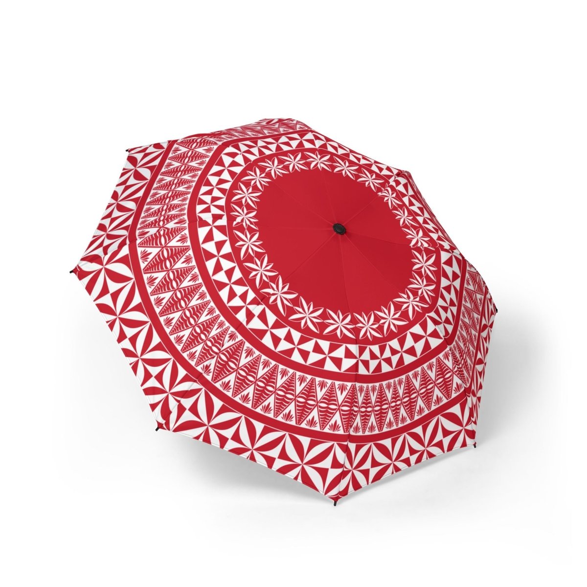 Artsadd PasifikaOne Tongan umbrella, 48-inch (122cm) size, showcasing vibrant traditional patterns and colorful design.