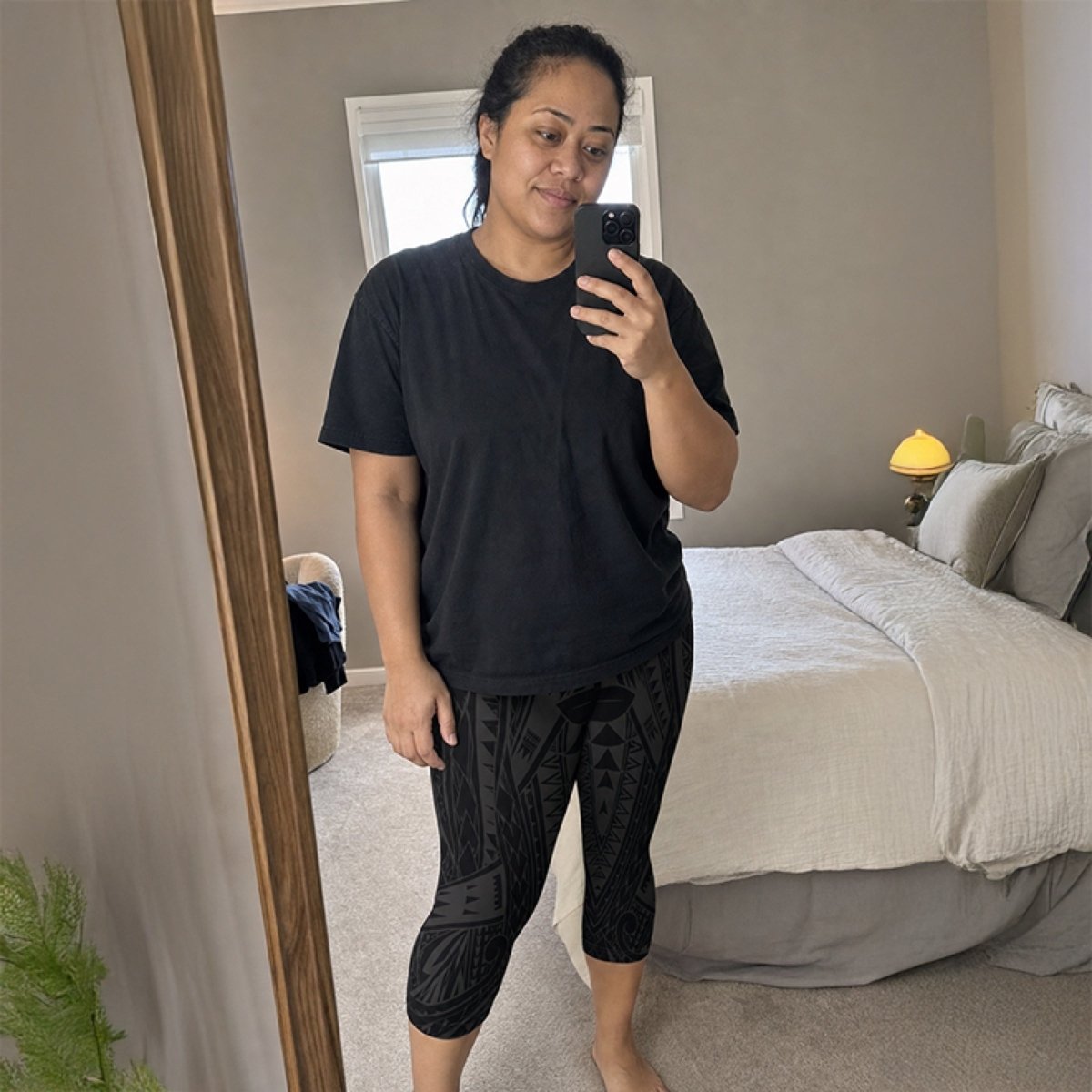 Casual Capri Leggings - Warrior - AU/NZ/USA - The Koko Samoa