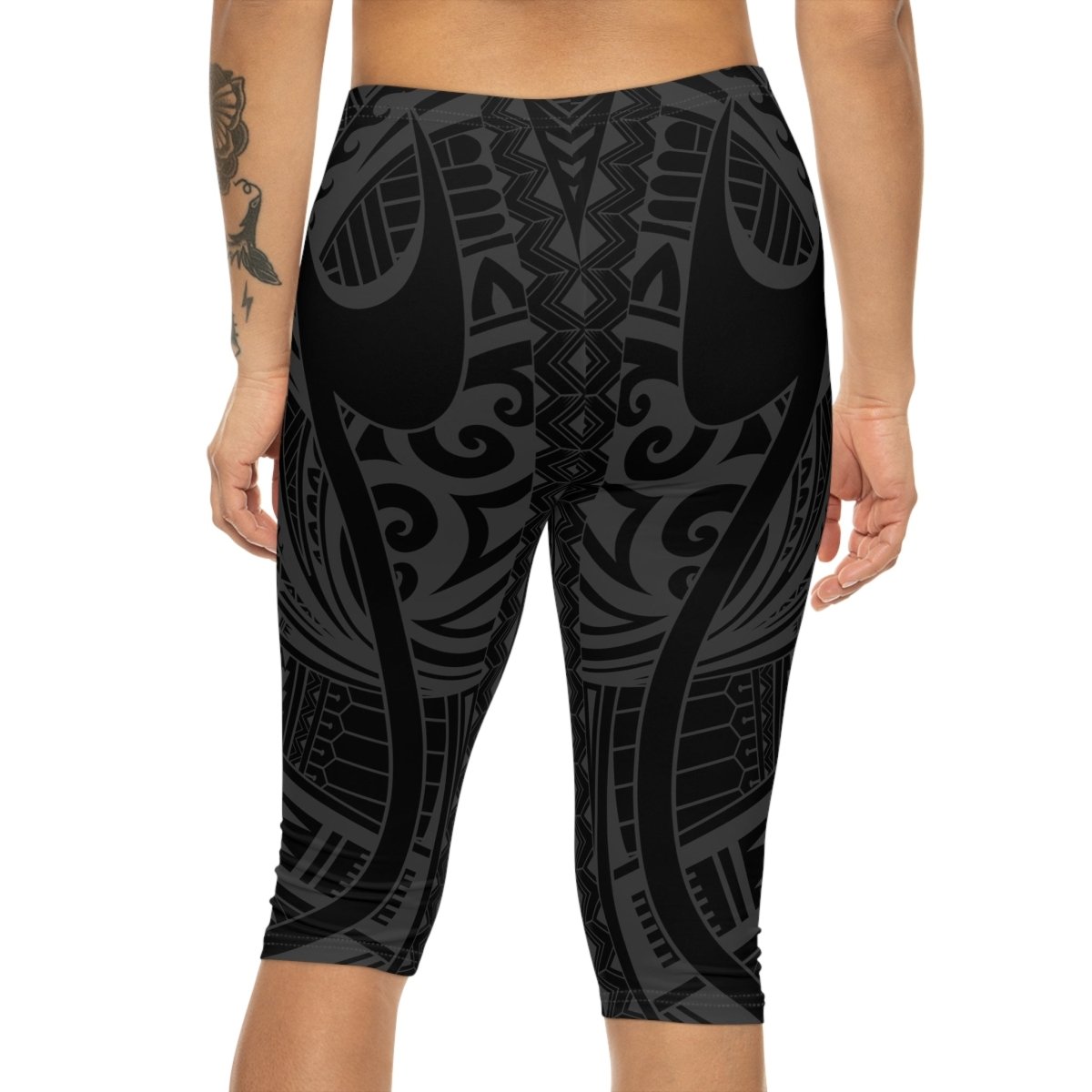 Casual Capri Leggings - Warrior - AU/NZ/USA - The Koko Samoa