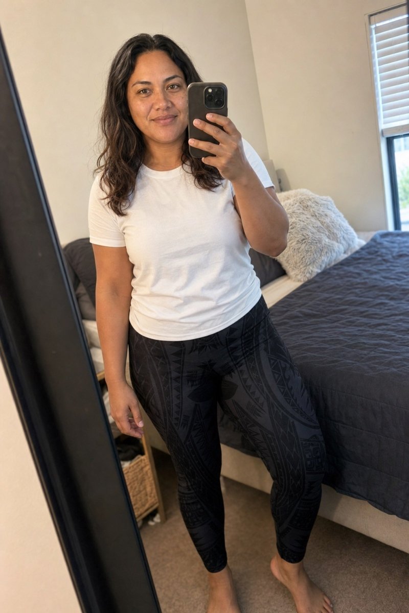 Casual Capri Leggings - Warrior - AU/NZ/USA - The Koko Samoa
