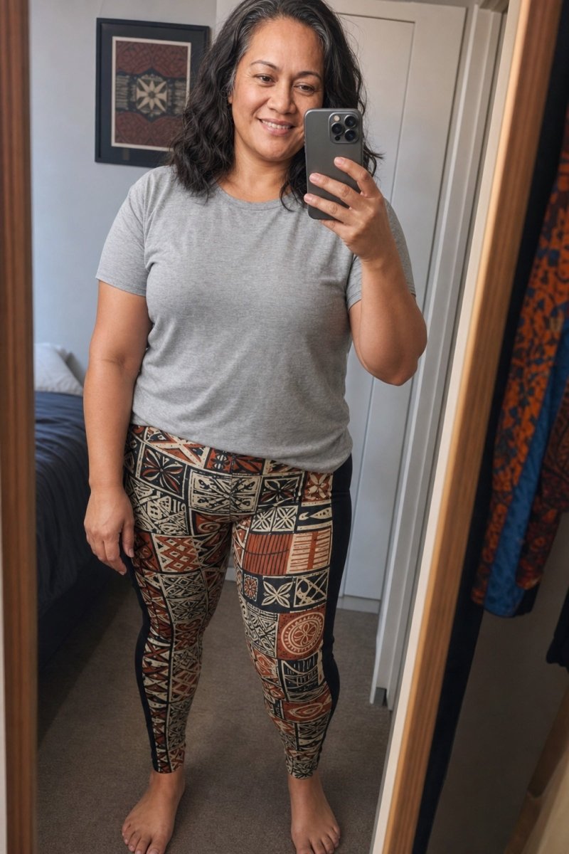 Casual Leggings - Elei - AU/NZ/USA - The Koko Samoa