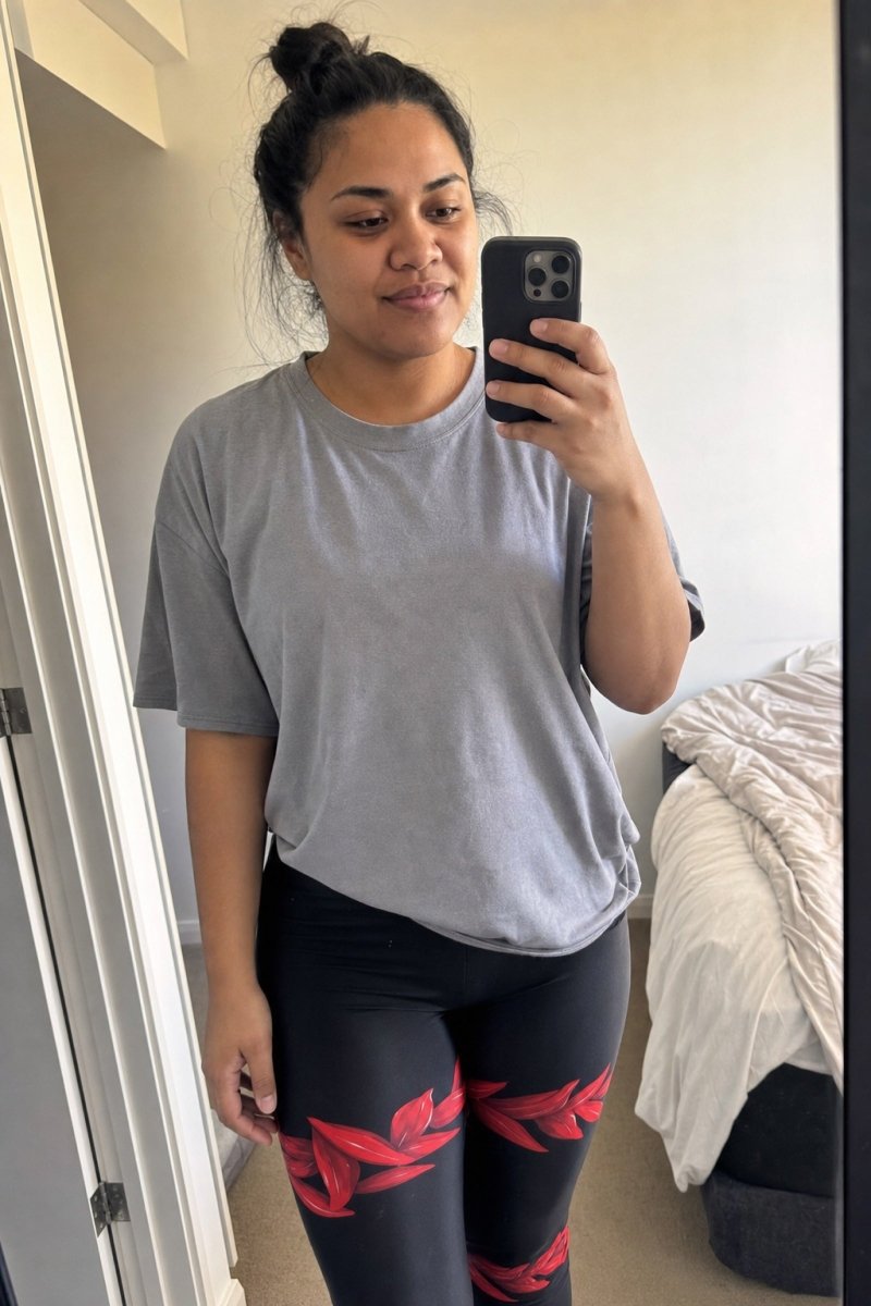 Casual Leggings - Ula Fala - AU/NZ/USA - The Koko Samoa