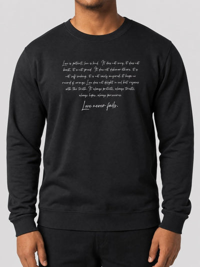 Champion  Unisex Sweatshirt - Love Never Fails