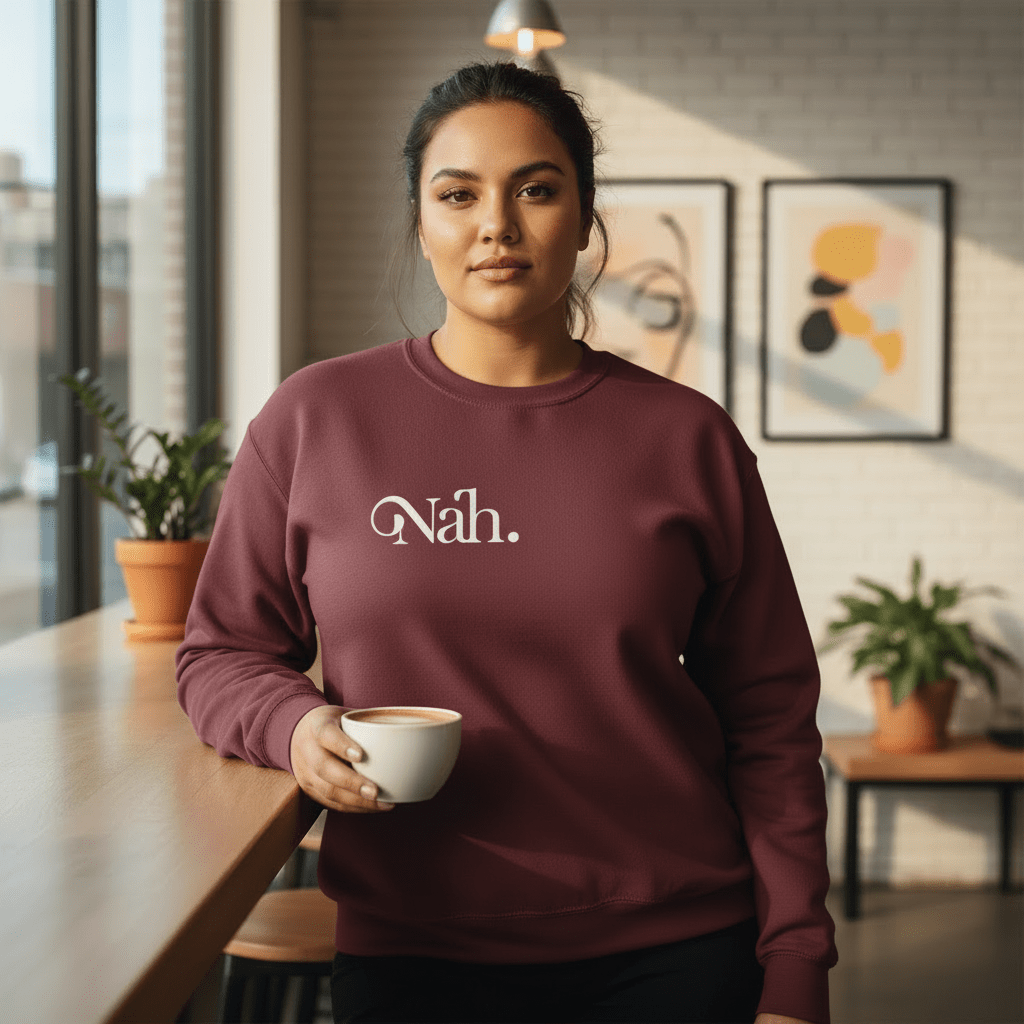 Champion Unisex Sweatshirt - Nah - AU/NZ/USA - The Koko Samoa