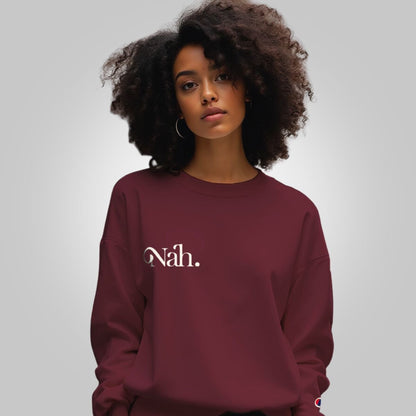 Champion Unisex Sweatshirt - Nah - Valentine's Edition - AU/NZ/USA - The Koko Samoa