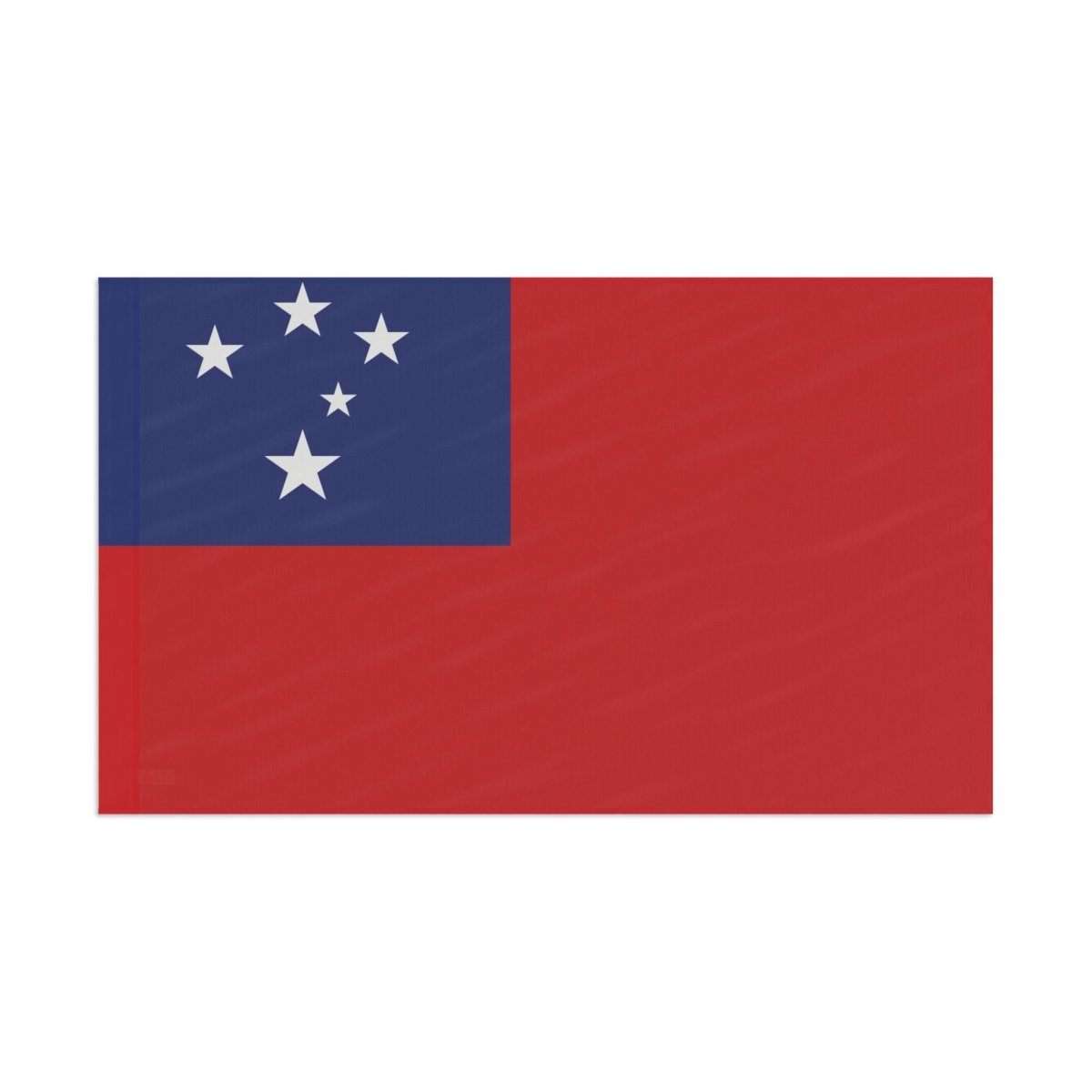 Samoan flag home decor by Colorway featuring AU and USA flags, 18x12 inches, vibrant fabric wall art for patriotic display