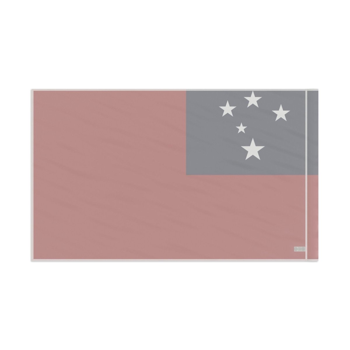 Colorway Samoan Flag home decor print featuring the AU and USA flags, 18x12 inches, suitable for wall display.