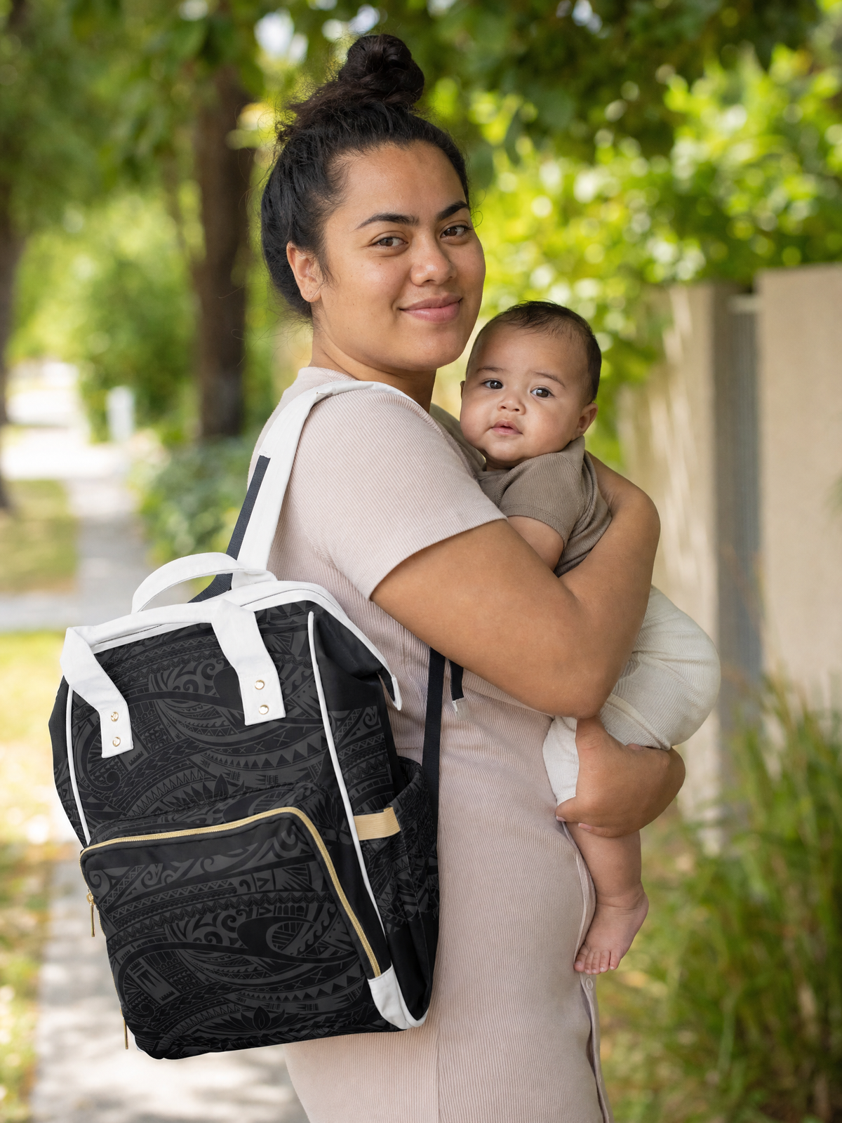 Diaper Backpack - Warrior worn in everyday life