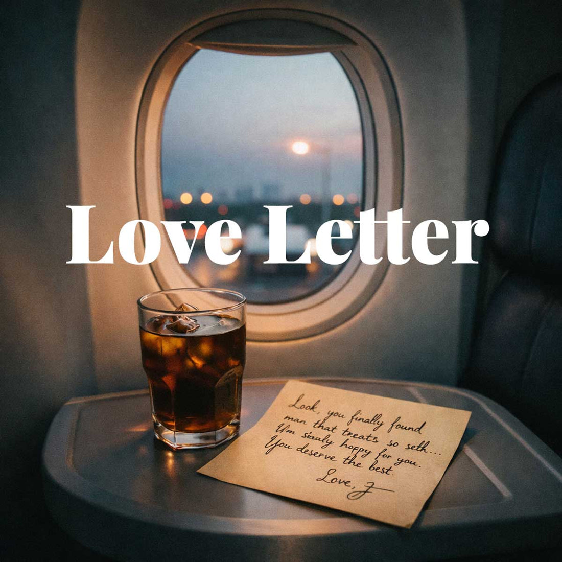 Digital music single "Love Letter" by THE KOKO SAMOA, displayed as a digital album cover featuring vibrant artwork.