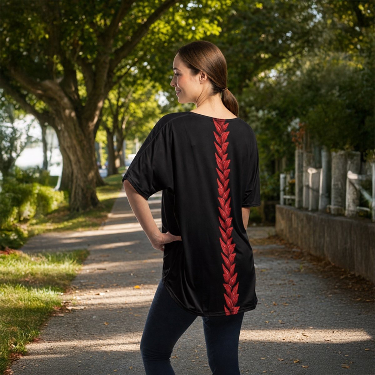 Dolman Tee - Ula Fala - AU/NZ/USA - The Koko Samoa