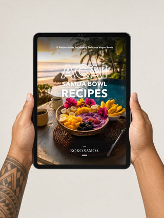 E-Book - Acai Samoa Bowl Recipes - AU/NZ/USA - The Koko Samoa