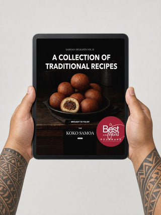 E-Book - Samoan Delights: Samoan Recipes Cookbook Complete Edition - AU/NZ/USA - The Koko Samoa