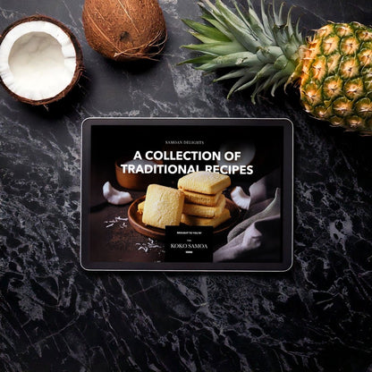 E - Book - Samoan Delights: Samoan Recipes Cookbook - Vol 1 - The Koko Samoa