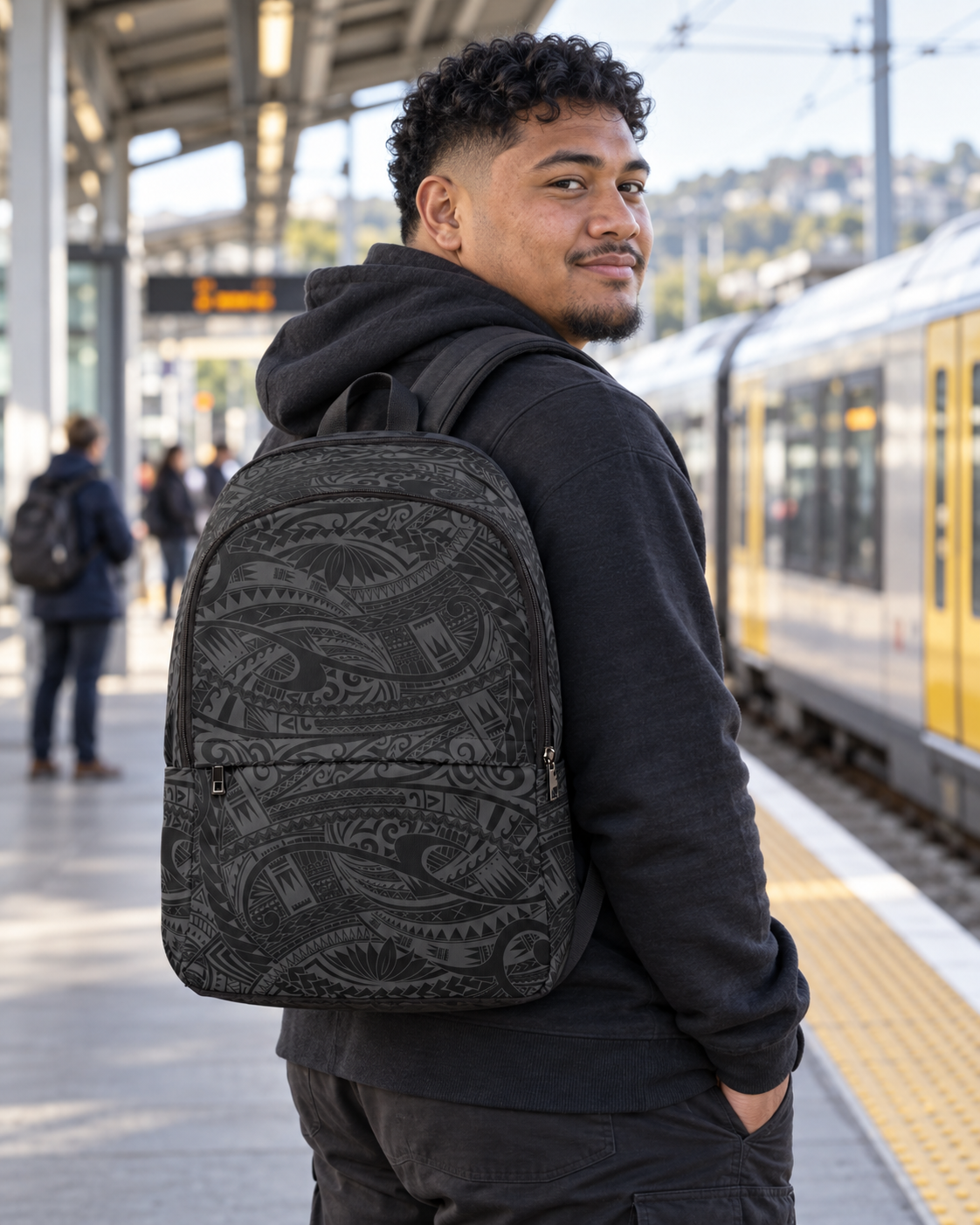 Fabric Backpack - Warrior worn in everyday life