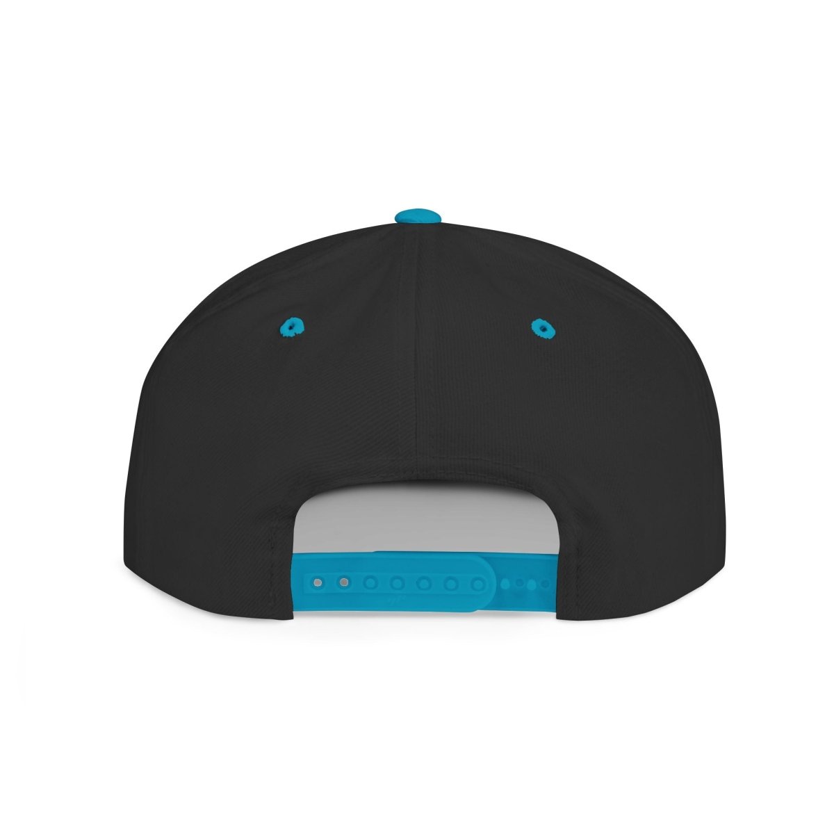 Flat Bill Snapback Hat - Samoan Culture - Blue White Embroidery - AU/NZ/USA - The Koko Samoa