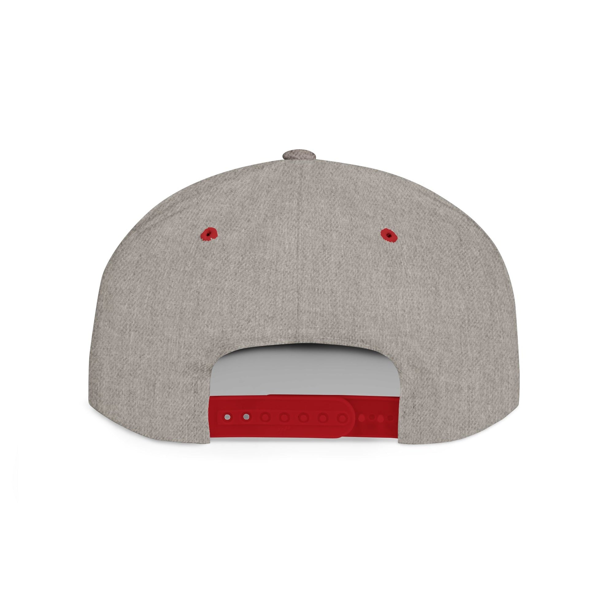 Flat Bill Snapback Hat - USA USO - Red Embroidery - AU/NZ/USA - The Koko Samoa